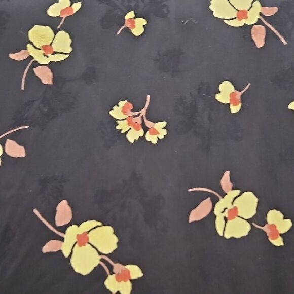 Zara Black and Yellow Flutter Sleeve Sundress - Picture 14 of 16